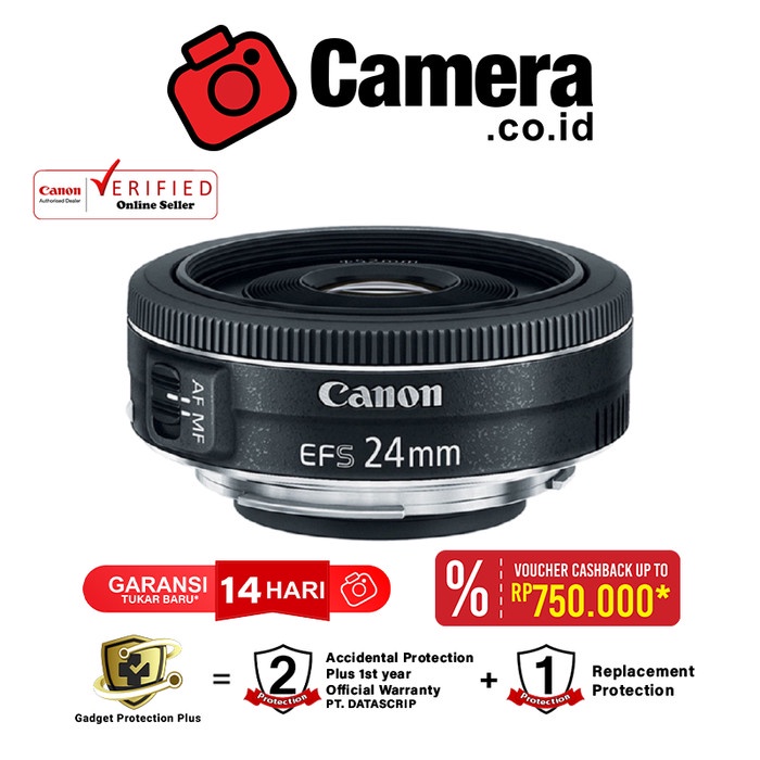 Canon EF-S 24mm f/2.8 STM/Lensa Canon /Lensa wide