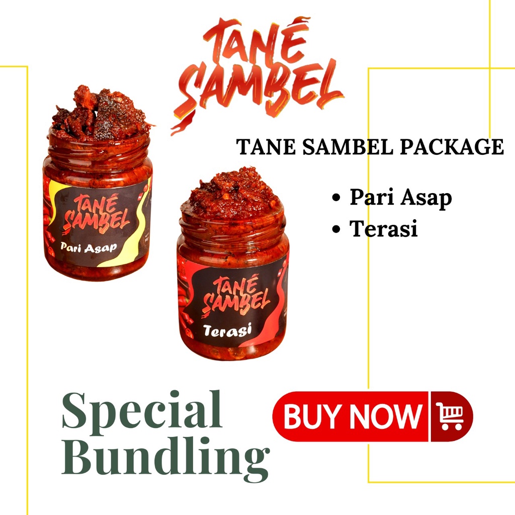 

Special Bundling - Sambel Rumahan / Sambel Terasi & Sambel Pari Asap