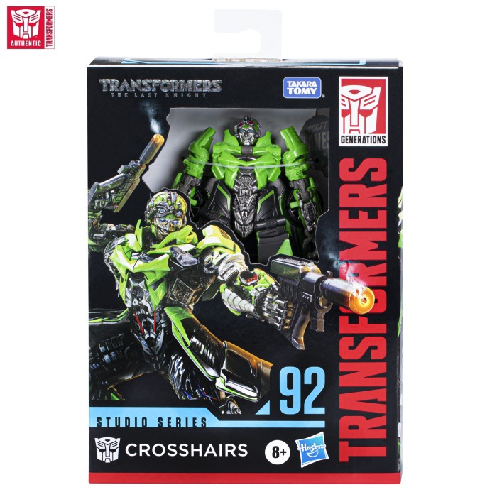 TRANSFORMERS Studio Series 92 Deluxe Class Crosshairs Figure
