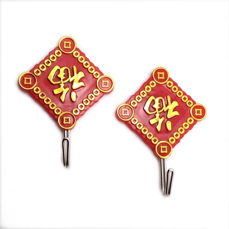 Kait Gantung Dinding / Pintu / Jendela Bahan Plastik Untuk Kamar Mandi / Dapur