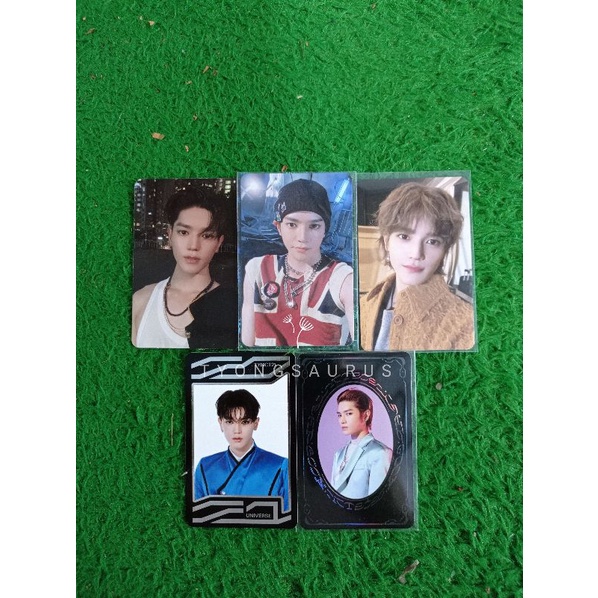 wts pc photocard nct official taeyong departure universe jewel soul city sticker universe card uc ye