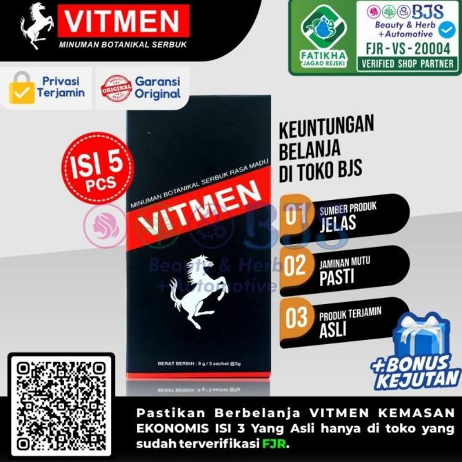 VITMEN HERBAL ASLI + VITMEN ORIGINAL BPOM + VITMEN OBAT STAMINA PRIA