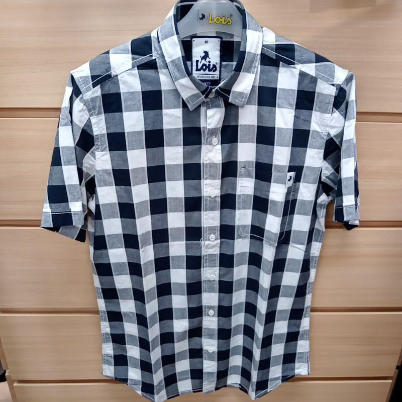 Kemeja pria/Lois/2/Kemeja kotak kotak