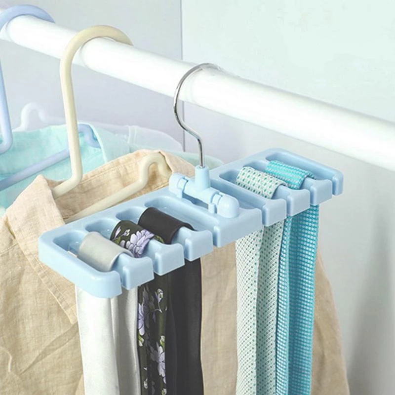 Rak Penyimpanan Dasi / Syal / Ikat Pinggang Multifungsi Untuk Lemari Pakaian