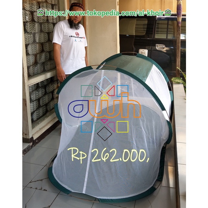 Kelambu Lipat Praktis Besar