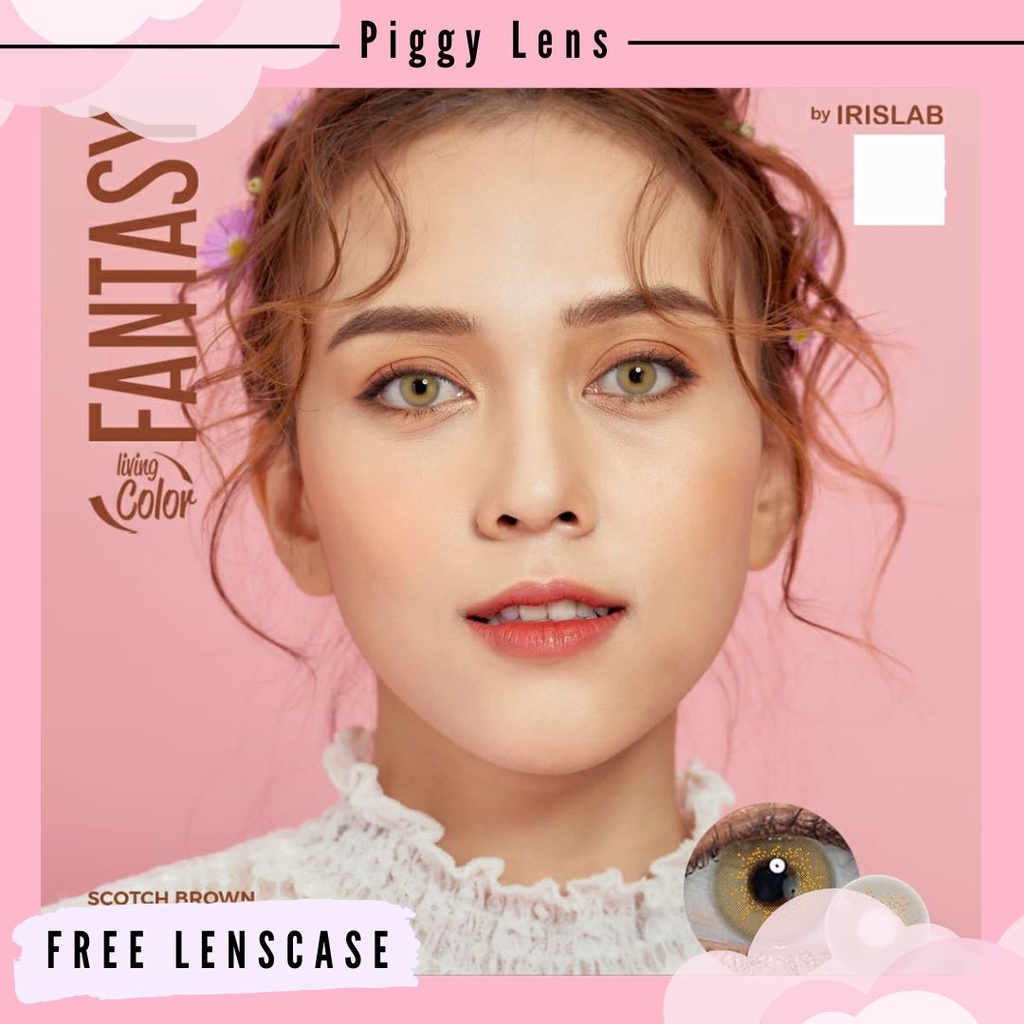 SOFTLENS FANTASY BY IRIS LAB MINUS 2.75 SD 6.00 + FREE LENSCASE