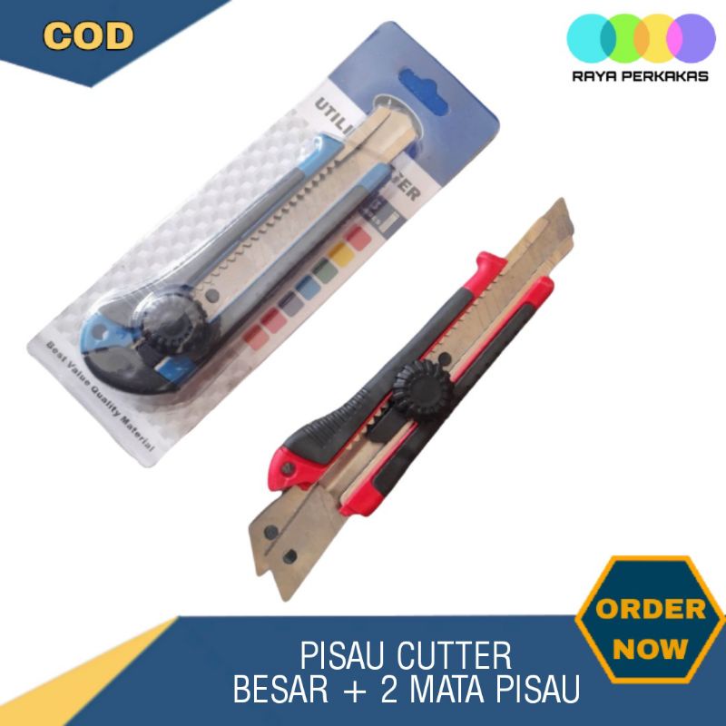 

Pisau Cutter Kater Besar 18 mm Vico Original