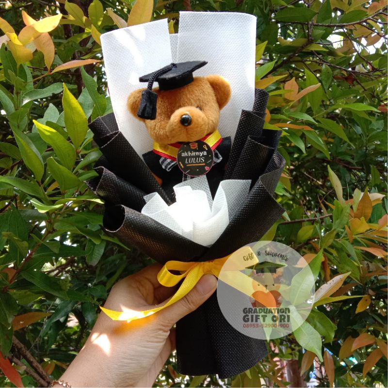 Buket Boneka Wisuda Mini / Buket Mini Kado Wisuda