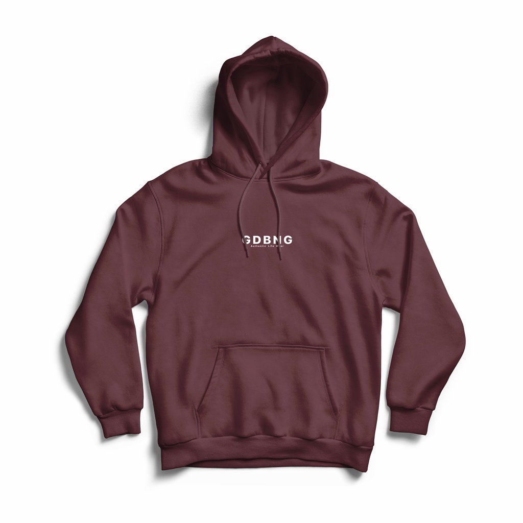 Gadabang Sweater Hoodie Signature Maroon