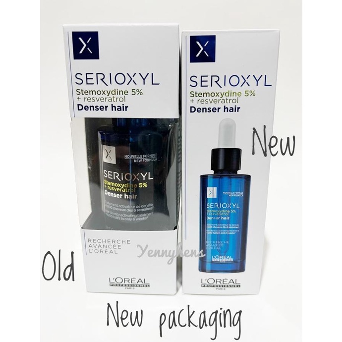 Loreal serioxyl denser hair