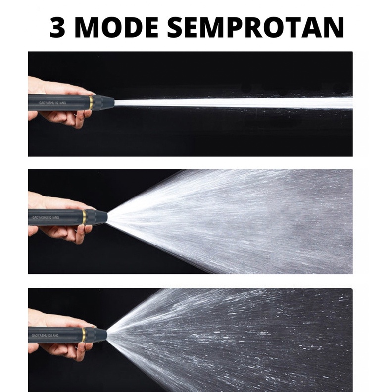 Kepala Selang Semprotan Nozle / Nozzle Sambungan Selang / Semprotan Air Cuci Motor Mobil Kebun / Alat Semprot Kuningan / Alat Semprot Air