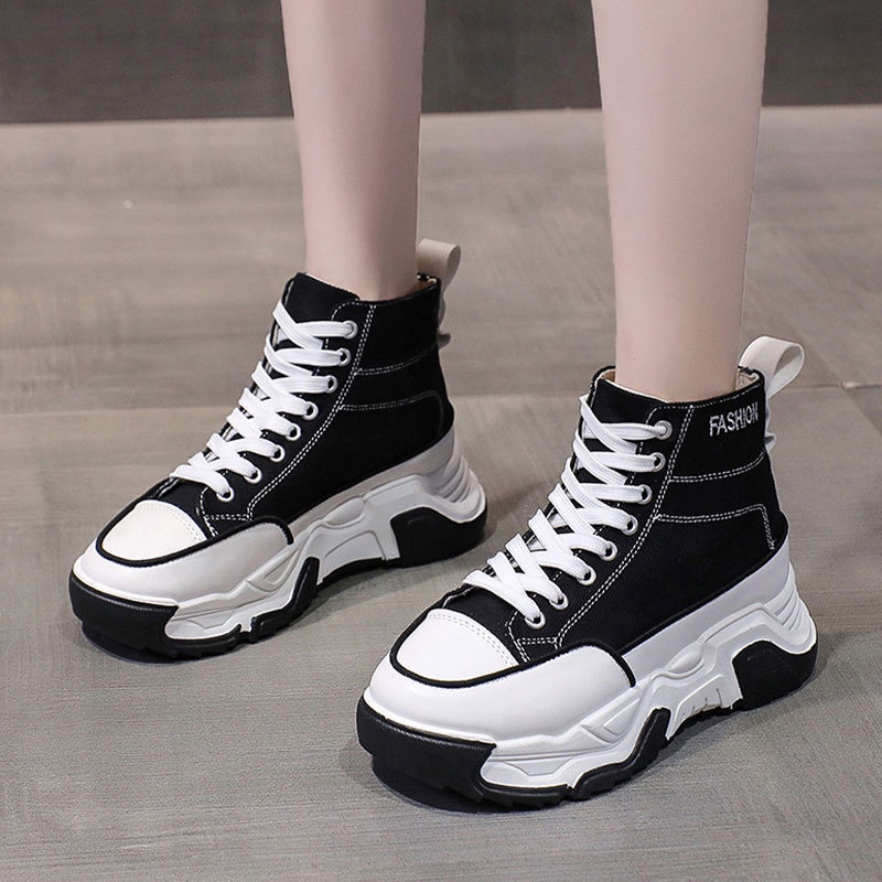 COD POS 1110 Sepatu Sneakers Kanvas Wanita Premium