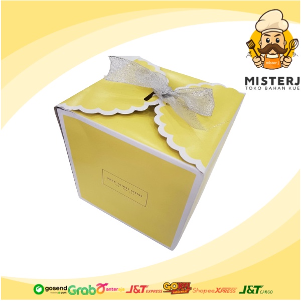 

Gift Box Fancy | Hampers | Box Kue | 5 Pcs | Warna Pastel