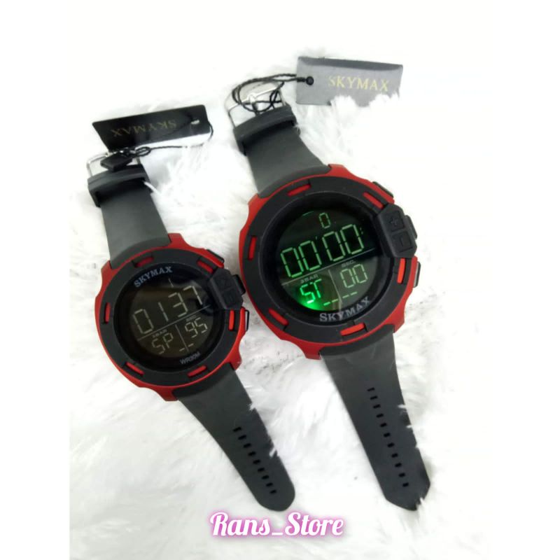 JAM TANGAN COUPLE SKYMAX 1817 ORIGINAL