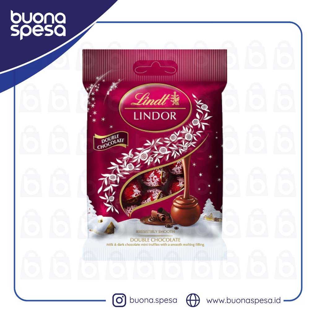 

Lindor Double Chocolate Mini Truffles Bag