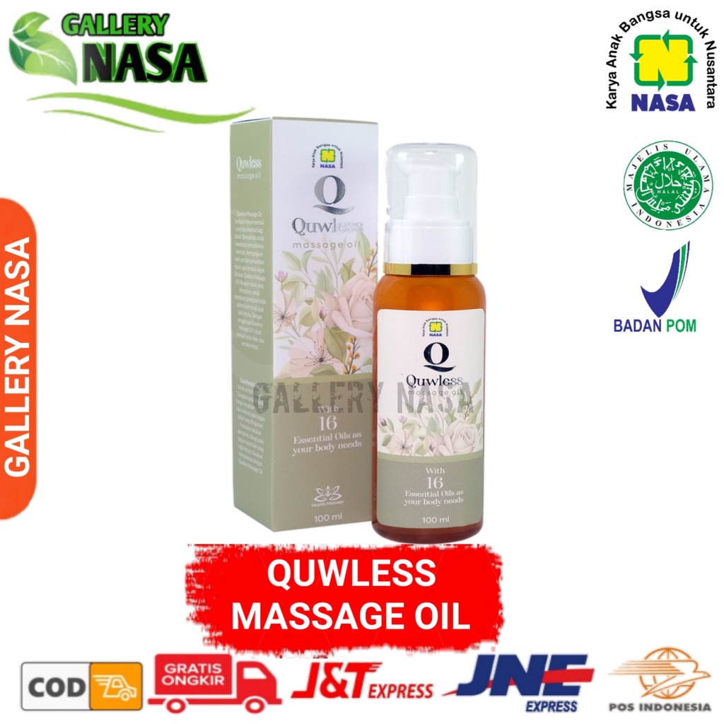 QUWLESS MASSAGE OIL NASA ORIGINAL