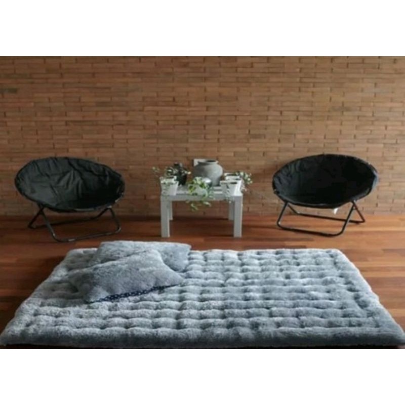 kasur gender bulu rasfur 2 bantal