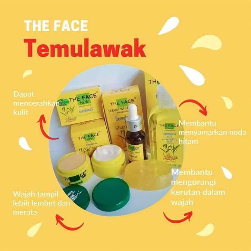 THE FACE TEMULAWAK BPOM//TEMULAWAK BPOM THE FACE