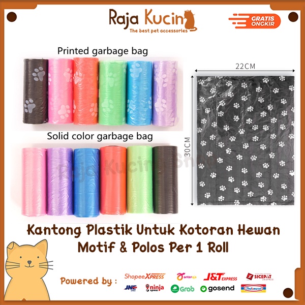 Kantong plastik untuk kotoran hewan