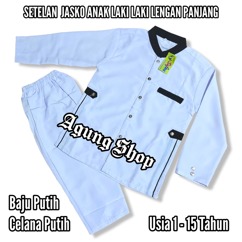 Setelan Jasko Anak Laki Laki Busana Muslim Anak Model Jasko