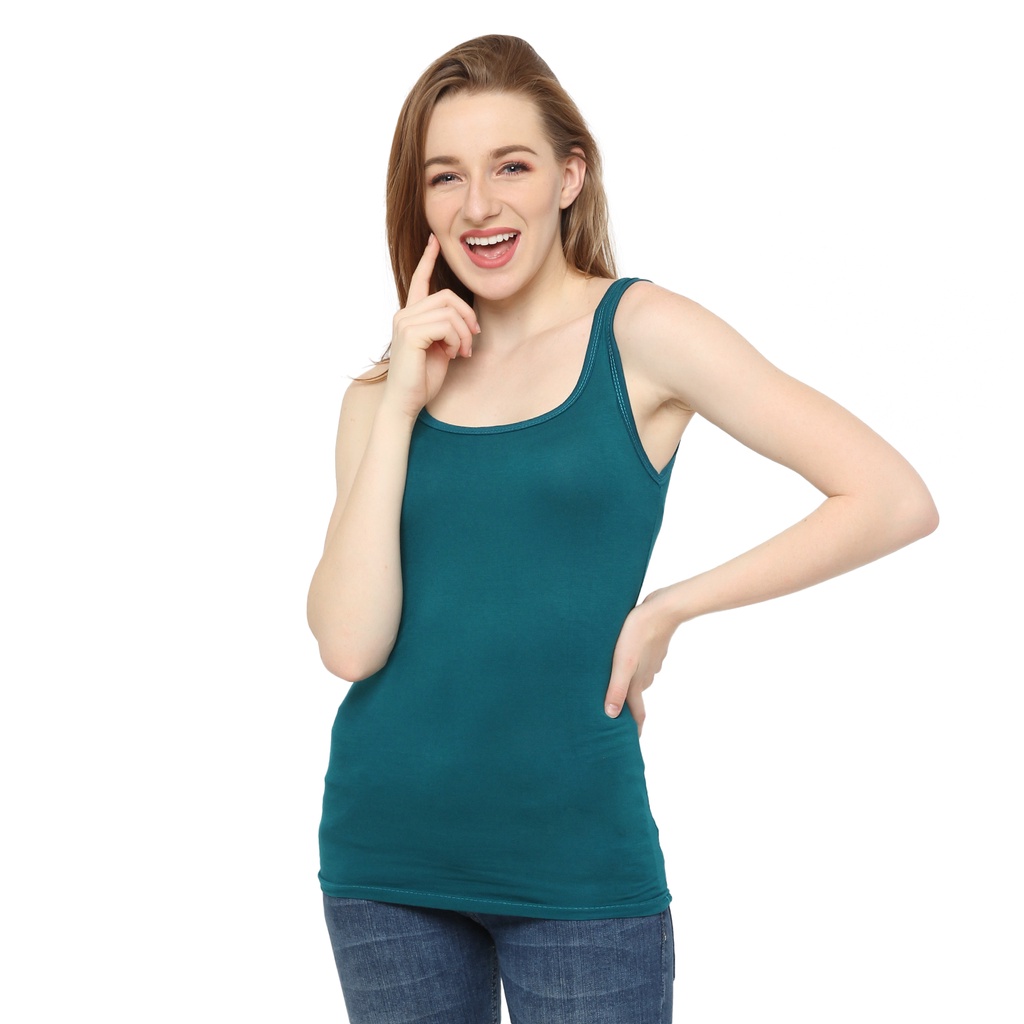 Tank Top Perempuan Spandek Hijau – TNP 33