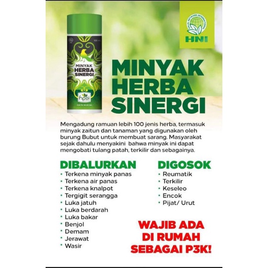 MINYAK HERBA SINERGI HNI