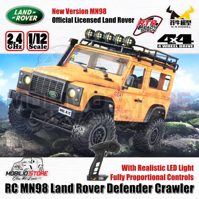 RC MN98 Scale 1/12 Rock Crawler Camel Trophy Offroad Full Propo RTR