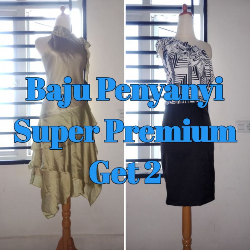 Dress Penyanyi Baju Pesta Wanita Super Premium (Get 1)