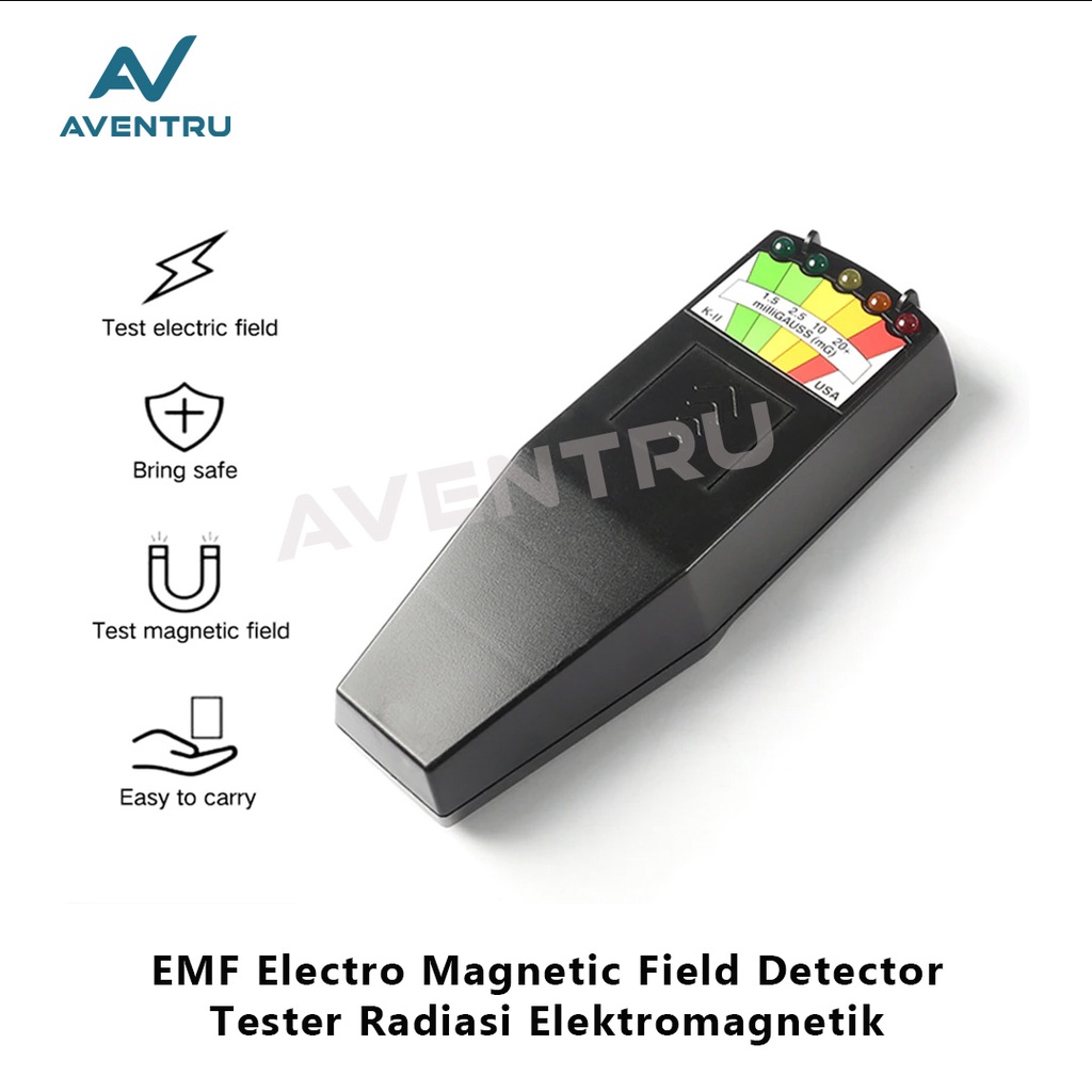 Alat Ukur Radiasi EMF Electromagnetic Tester Radiasi Elektromagnetik