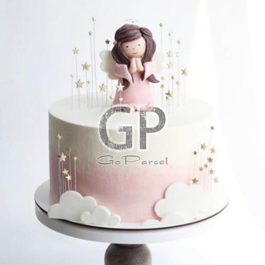 ( 10 Pcs ) STARS CAKE TOPPER 3D SILVER GOLD - TOPPER HIASAN KUE BINTANG PERAK EMAS