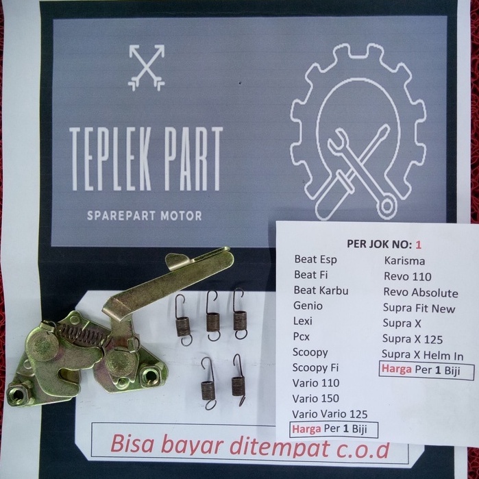 NO 1/Per Jok Motor/Beat Vario Scoopy Beat Fi Beat Esp Vario 125 Vario 150 Supra X 125 Supra Revo