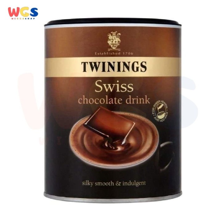 

Tokopratiwiw - Twinings Swiss Chocolate Drink Powder Silky Smooth & Indulgent 350G