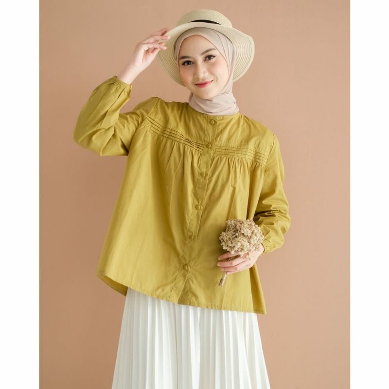 Blouse Wanita Fit Xxl Terbaru - Blouse Ririe