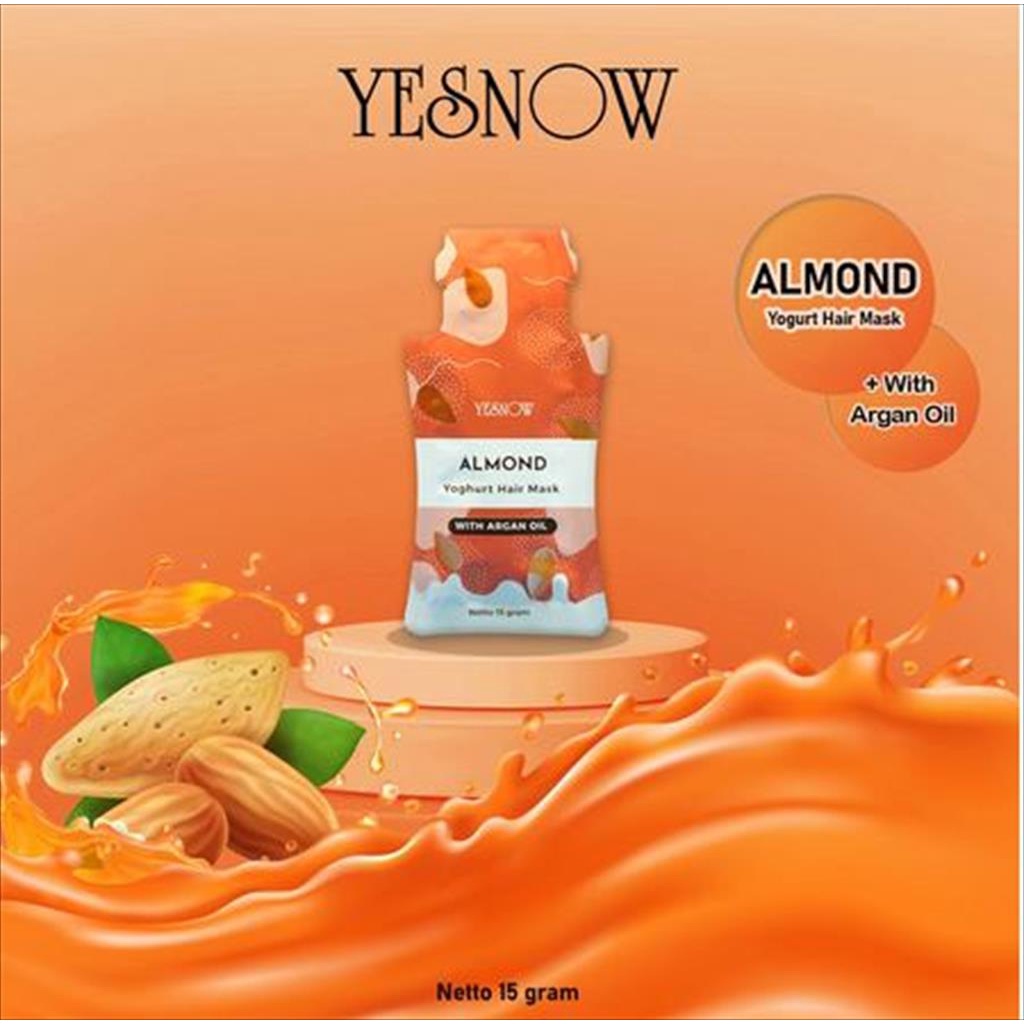 YESNOW HAIR MASK (Sachet) 15GR