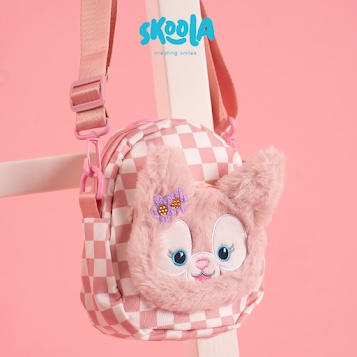 Skoola Tas Anak Perempuan PAUD Remaja Waistbag Selempang Boneka 2in1 Rabbit - Duffy