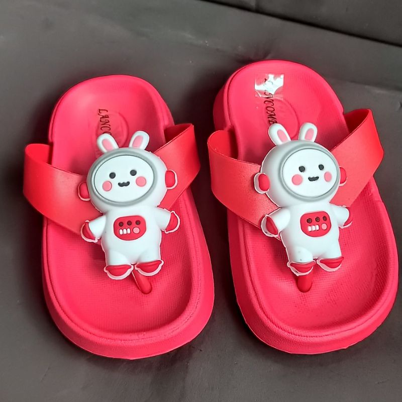 Sandal Anak Import terbaru Sandal baby lucu Sendal Anak motif kelinci Robot Sendal anak Lancome