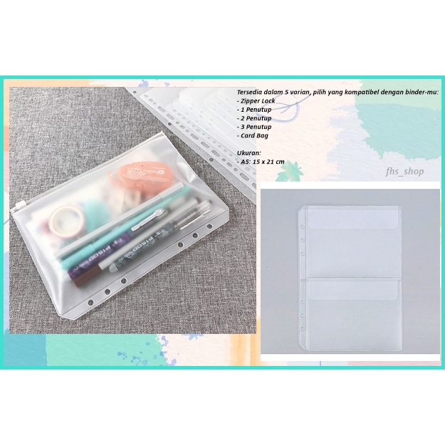 

Pouch Transparan Ziplock Binder Zipper Pouch Binder Tabungan Zipper Binder Pouch Zipper Binder A5 6 Ring Binder A5 6 Ring Binder Divider A5 6 Ring
