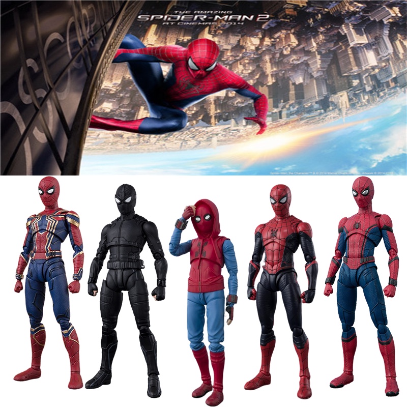 Marvel The Spiderman Spider Action Man Amazing Figure Hadiah Besar Mainan Anak