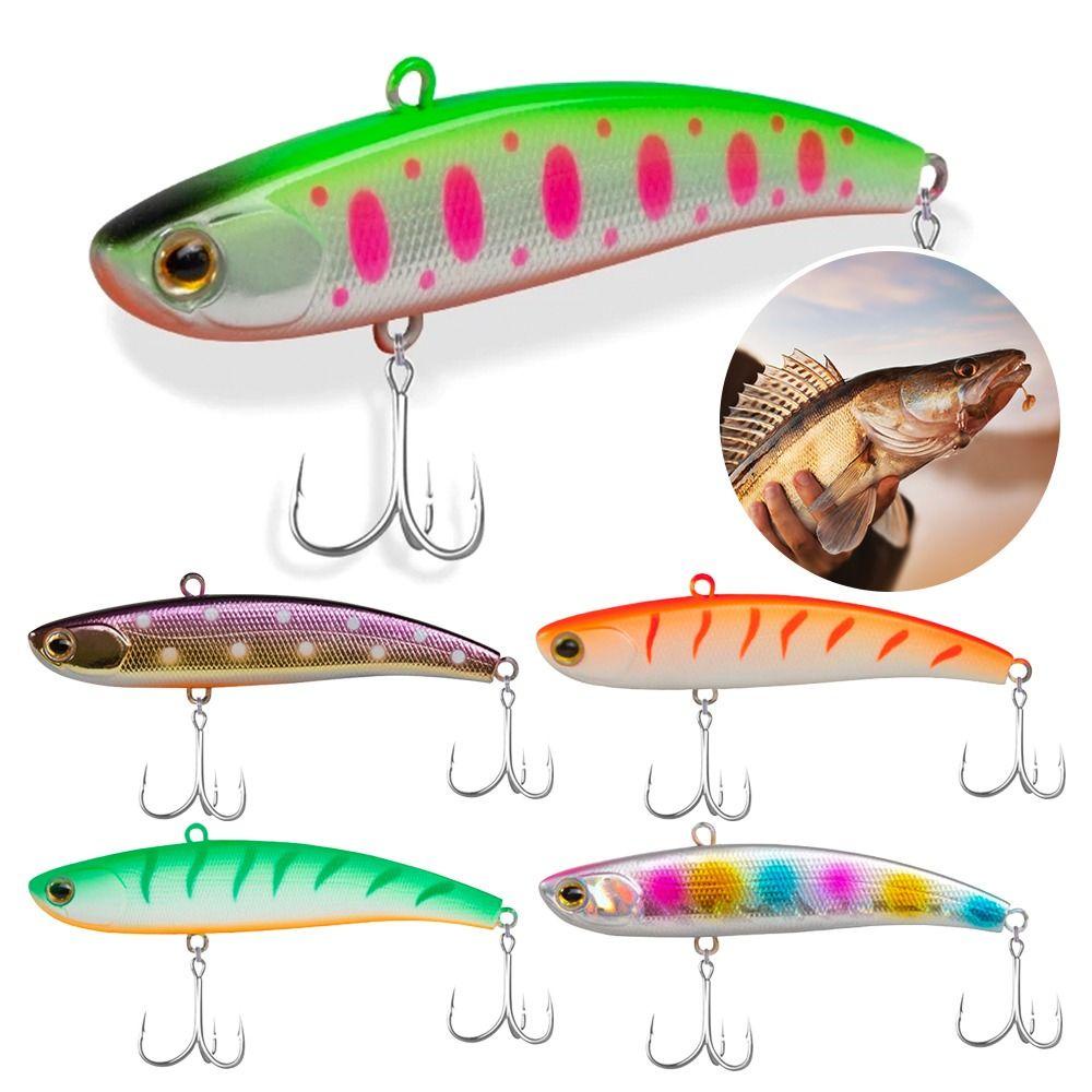 Preva Fishing Lure Logam Khusus VIB Lempar Panjang Payet Umpan Bass Buatan