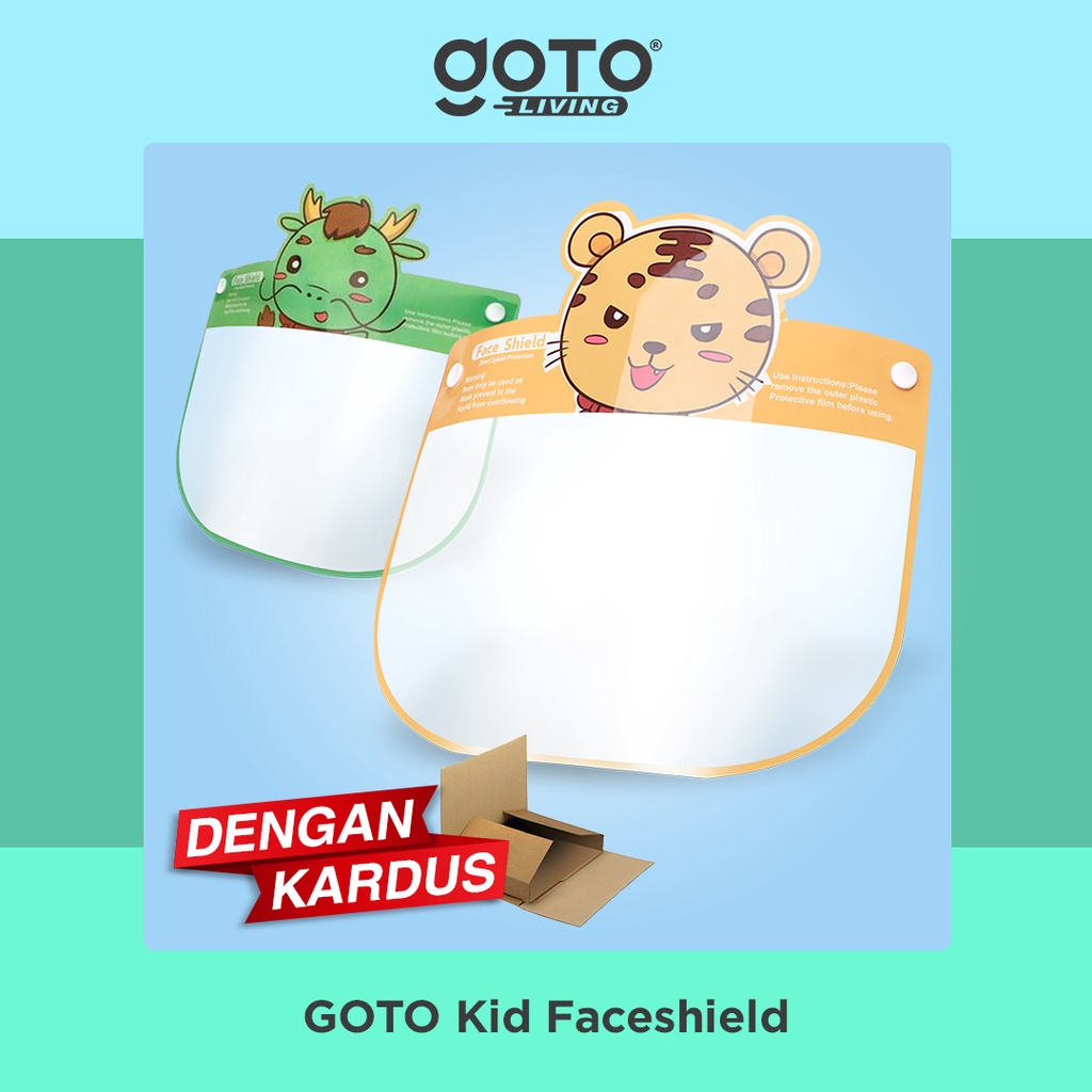 Goto Kid Faceshield Karakter Face Shield Pelindung Wajah Anak