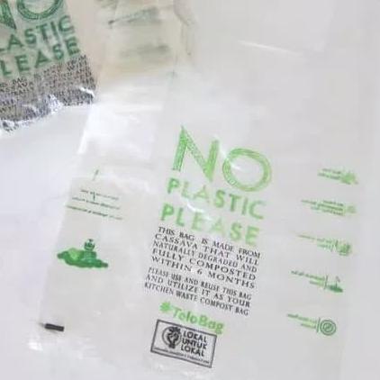 

plastik ramah lingkungan / telobag compostable plast uk 28