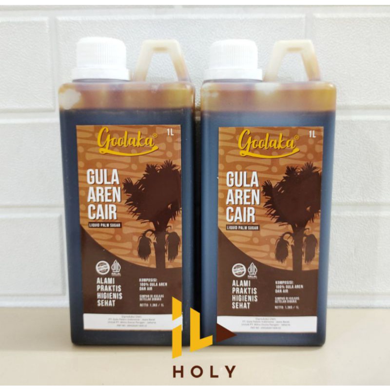 

Goolaka Gula Aren Cair 1.3kg / 1 Liter Gula Aren Brown Sugar Syrup