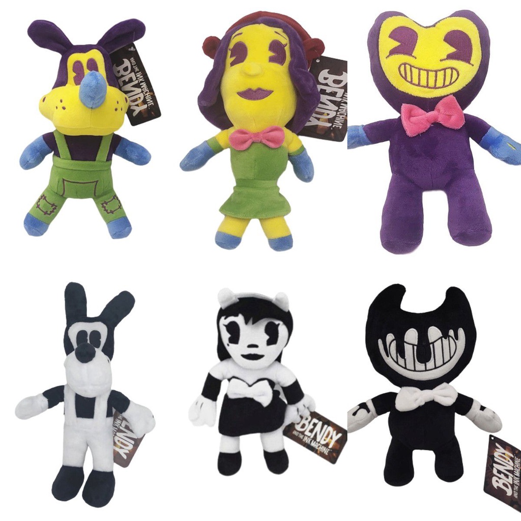 Mainan Plush Alice Bendy Lovely And The Ink Untuk Anak Boneka