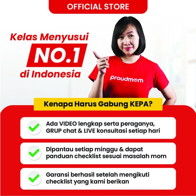 Paket Lancar Menyusui ( 4 Box PROUDMEAL ASI BOOSTER + Akses Kelas Pejuang ASI )