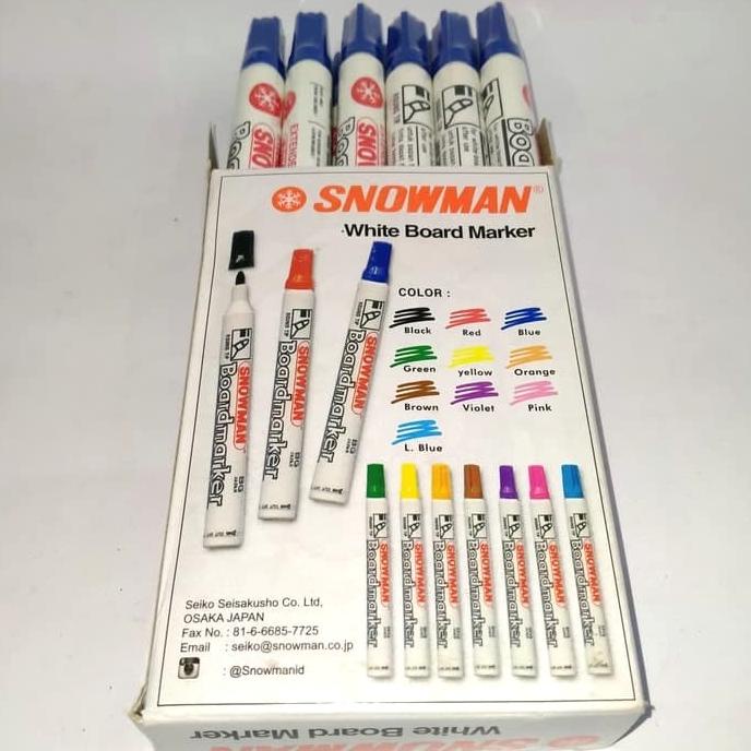 

Spidol Whiteboard Biru isi 12 pcs