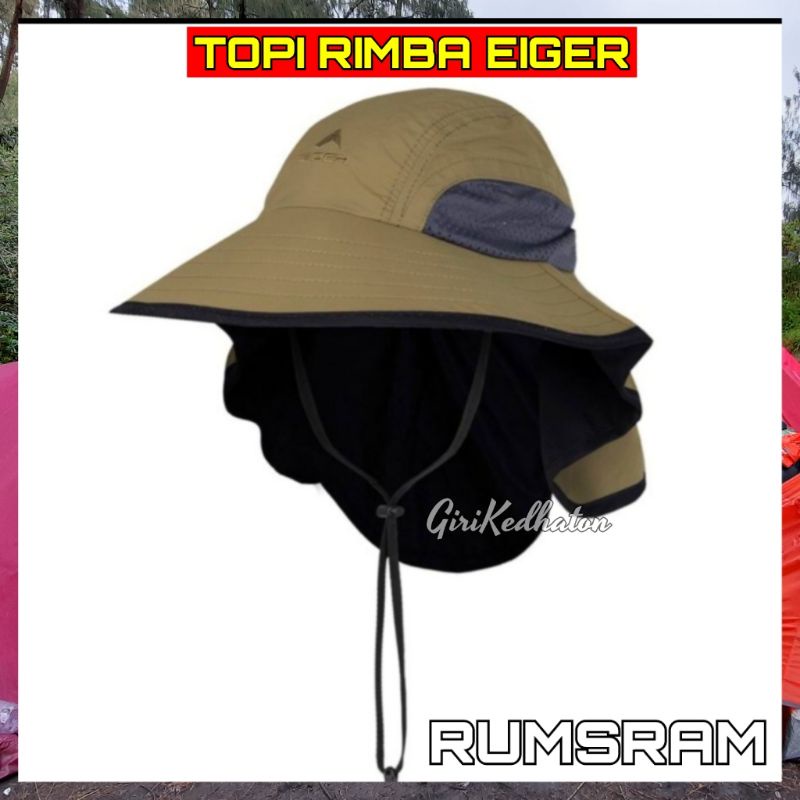 Topi Rimba Rumsram Topi Mancing Branded Original