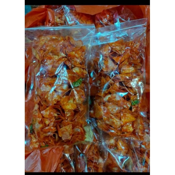 

Keripik singkong BUMBU RUJAK DAUN JERUK