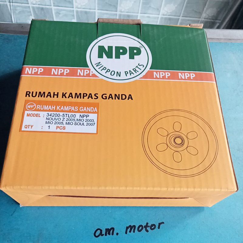 rumah MANGKOK kampas ganda mio. mio sporty, mio soul,  NPP ORI