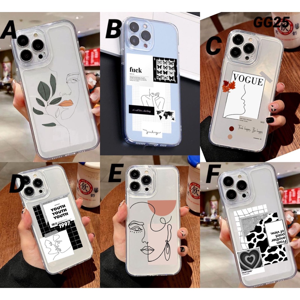 GG25 Softcase case for Infinix Hot 10 10s Play 11 12 Play 12i Smart 5 6 6+ Iphone 6 6s 6+ 6s+ 7 8 7+ 8+ X Xs Max Xr 11 12 13 14 Pro Max