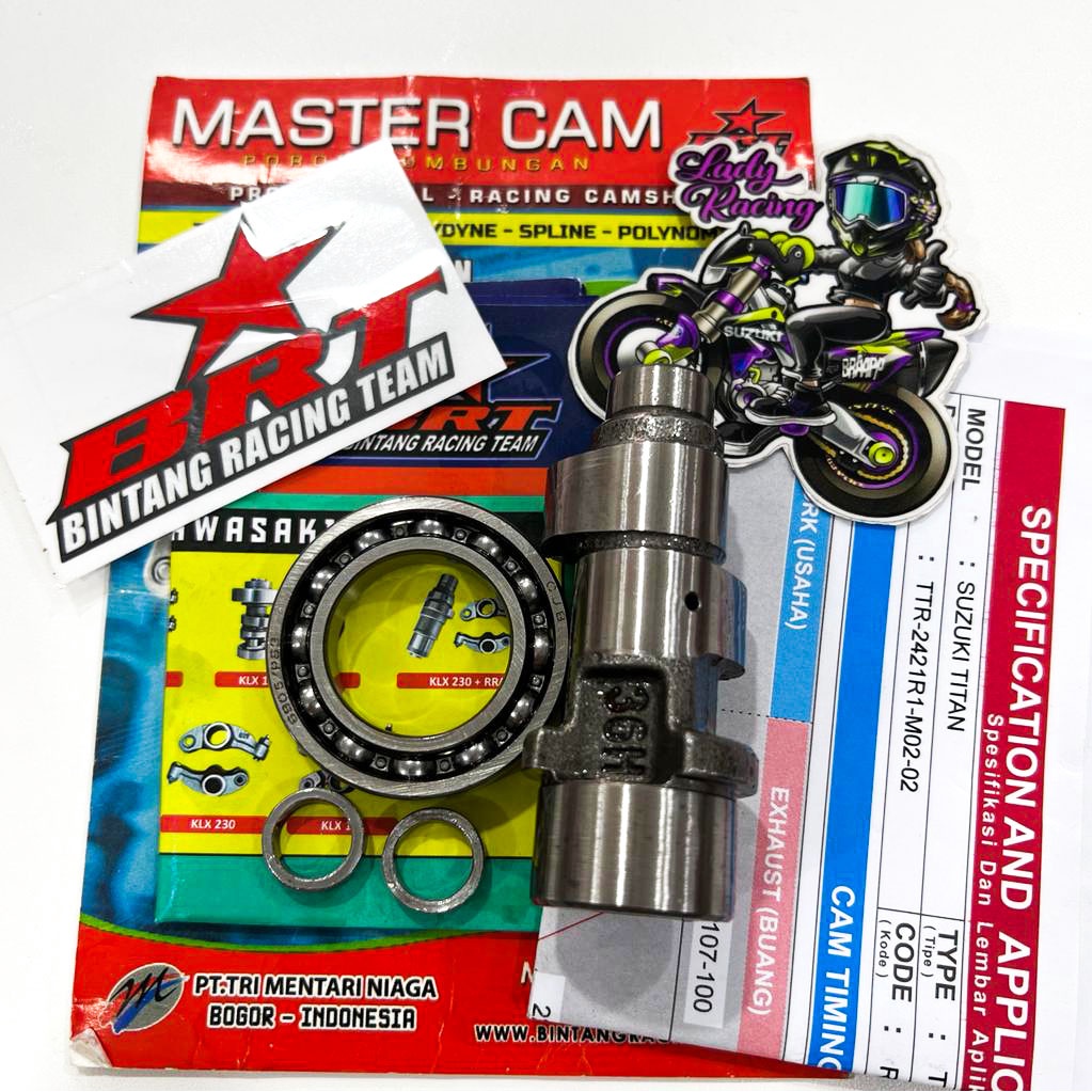 MASTER CAM RRA NOKEN AS BRT PELATUK ROLLER SUZUKI SMASH TITAN SHOGUN 125 FL